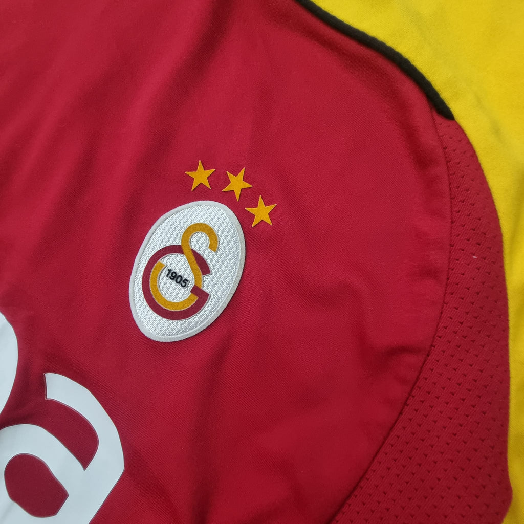 Maglia calcio vintage - Adidas Galatasaray Home 2008/09 - Sponsor Avea dettaglio
