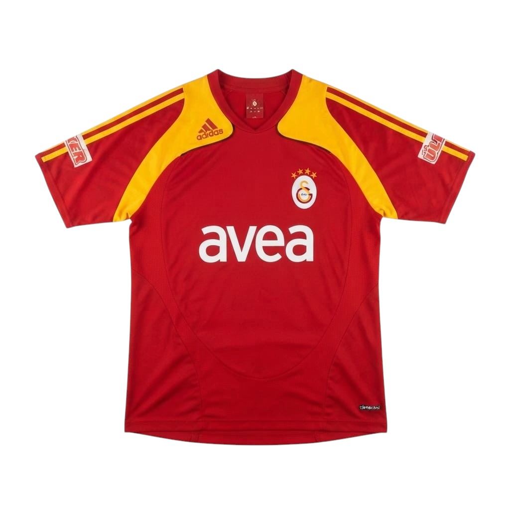 Maglia calcio vintage - Adidas Galatasaray Home 2008/09 - Sponsor Avea vista frontale
