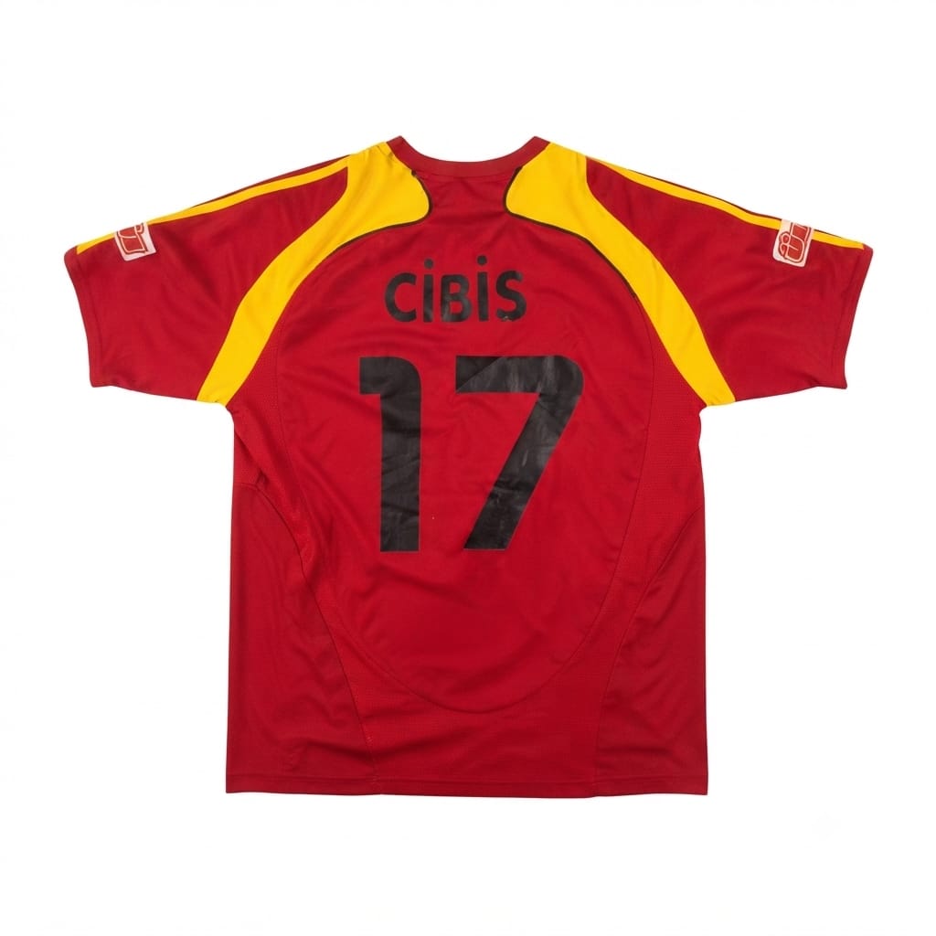 Maglia calcio vintage - Adidas Galatasaray Home 2008/09 - Sponsor Avea vista retro