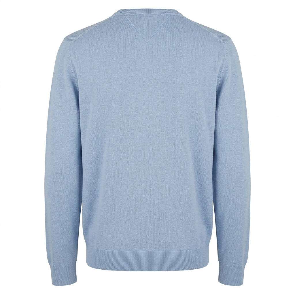 Maglione girocollo da uomo Tommy Hilfiger - Colore celeste azzurro pastello 