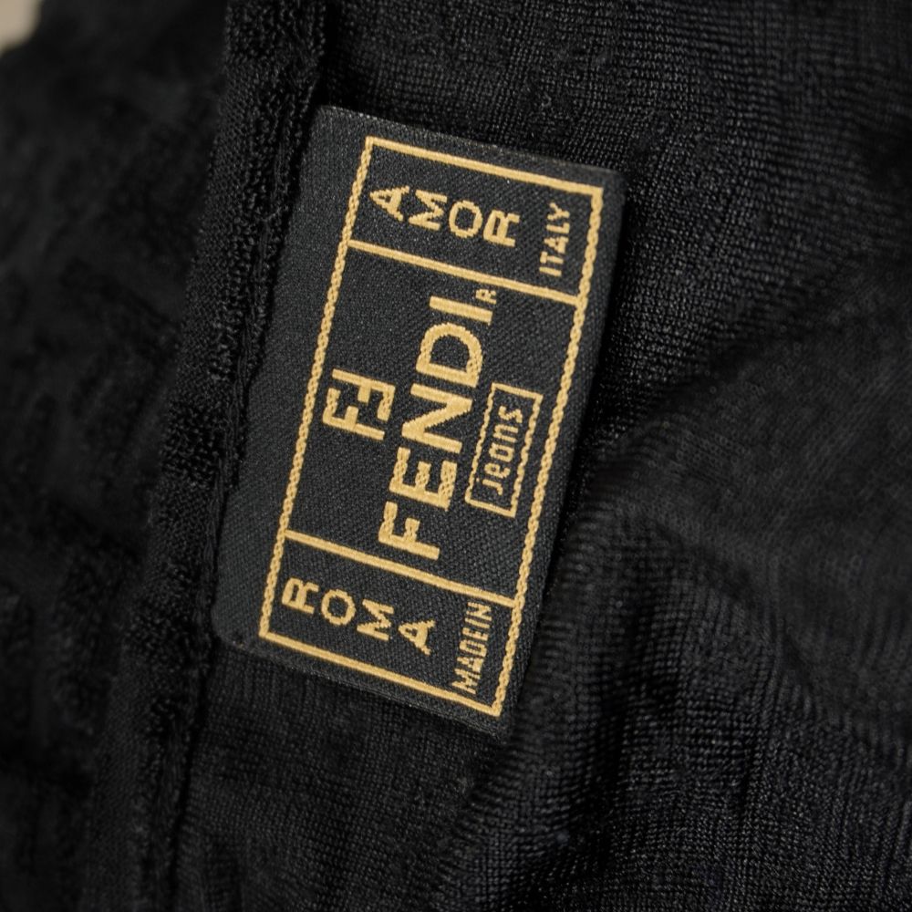 abito-lungo-fendi-zucca-nero