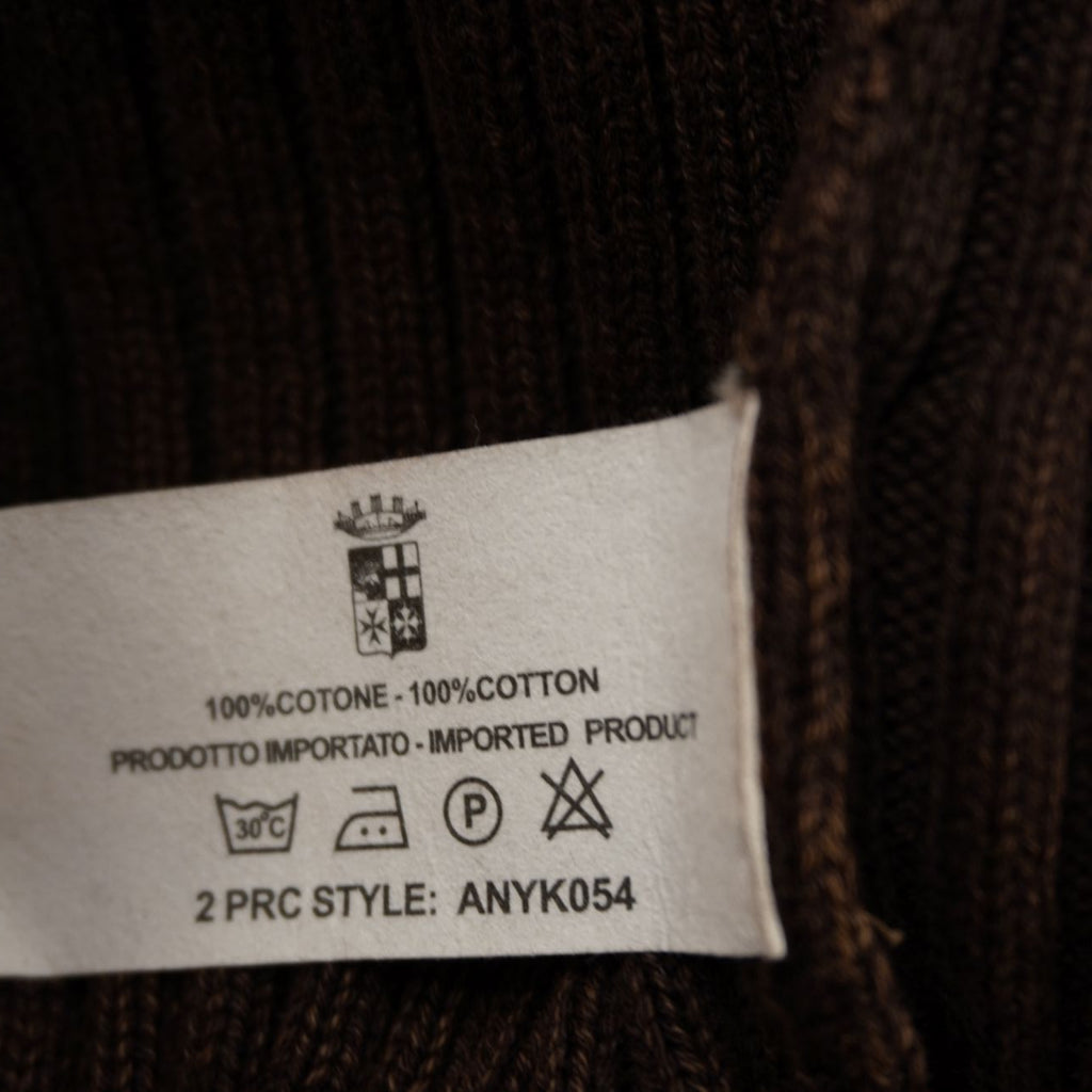 aviazione-navale-cardigan-felpa-zip-marrone-xl