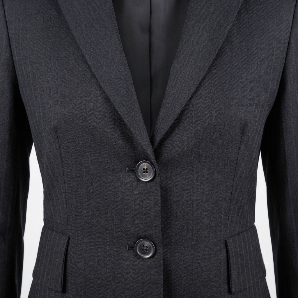 blazer-sartoriale-gessato-nero-john-richmond-pura-lana-fodera-jacquard-sfiancato