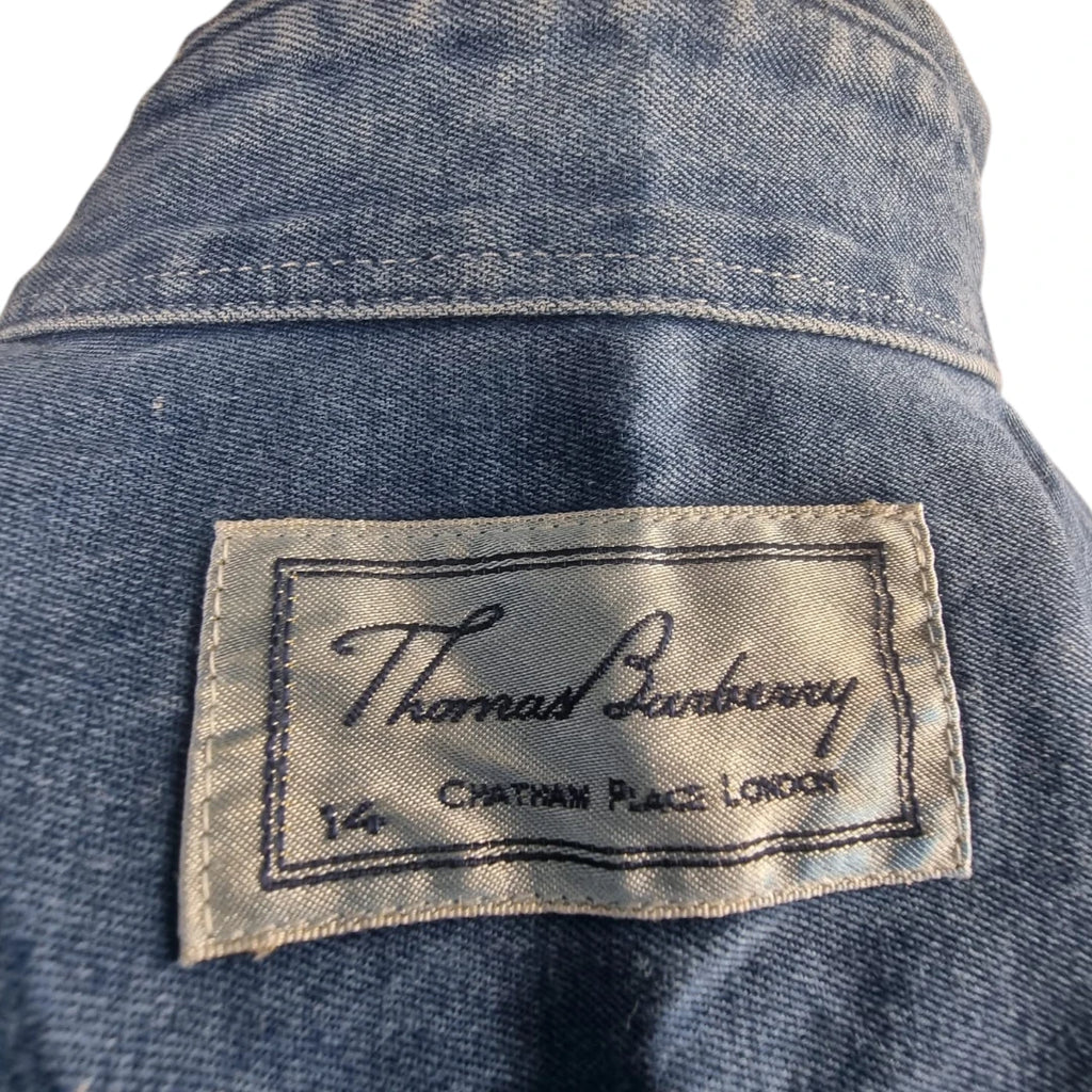 camicia-denim-vintage-thomas-burberry