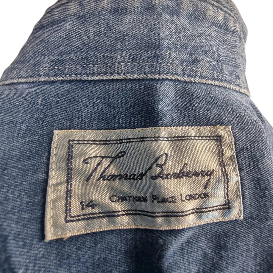 camicia-denim-vintage-thomas-burberry