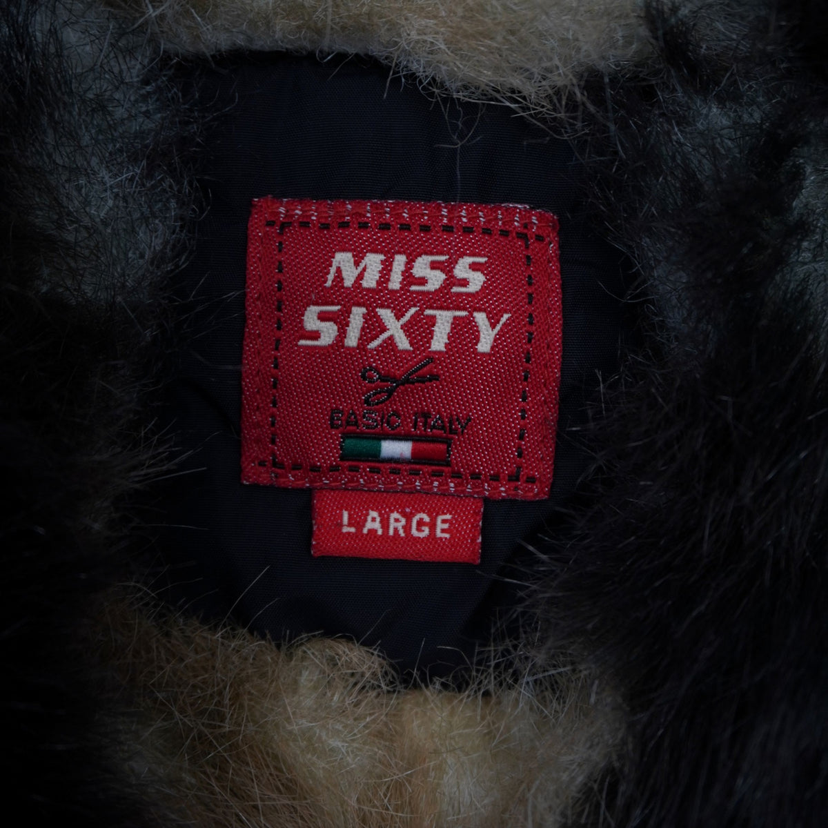 giacca-nera-miss-sixty-retro-manichino-taglia-l