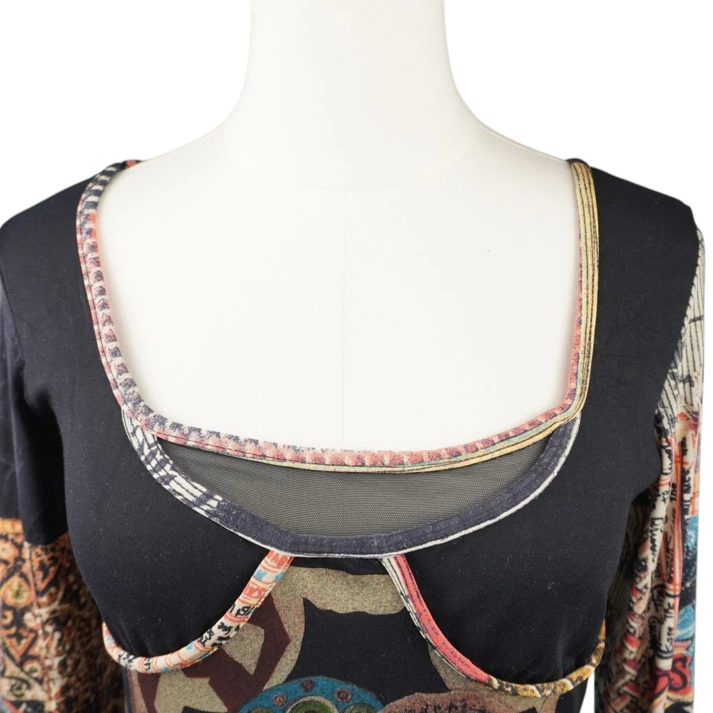 maglia-vintage-save-the-queen-mesh-dettaglio scollo