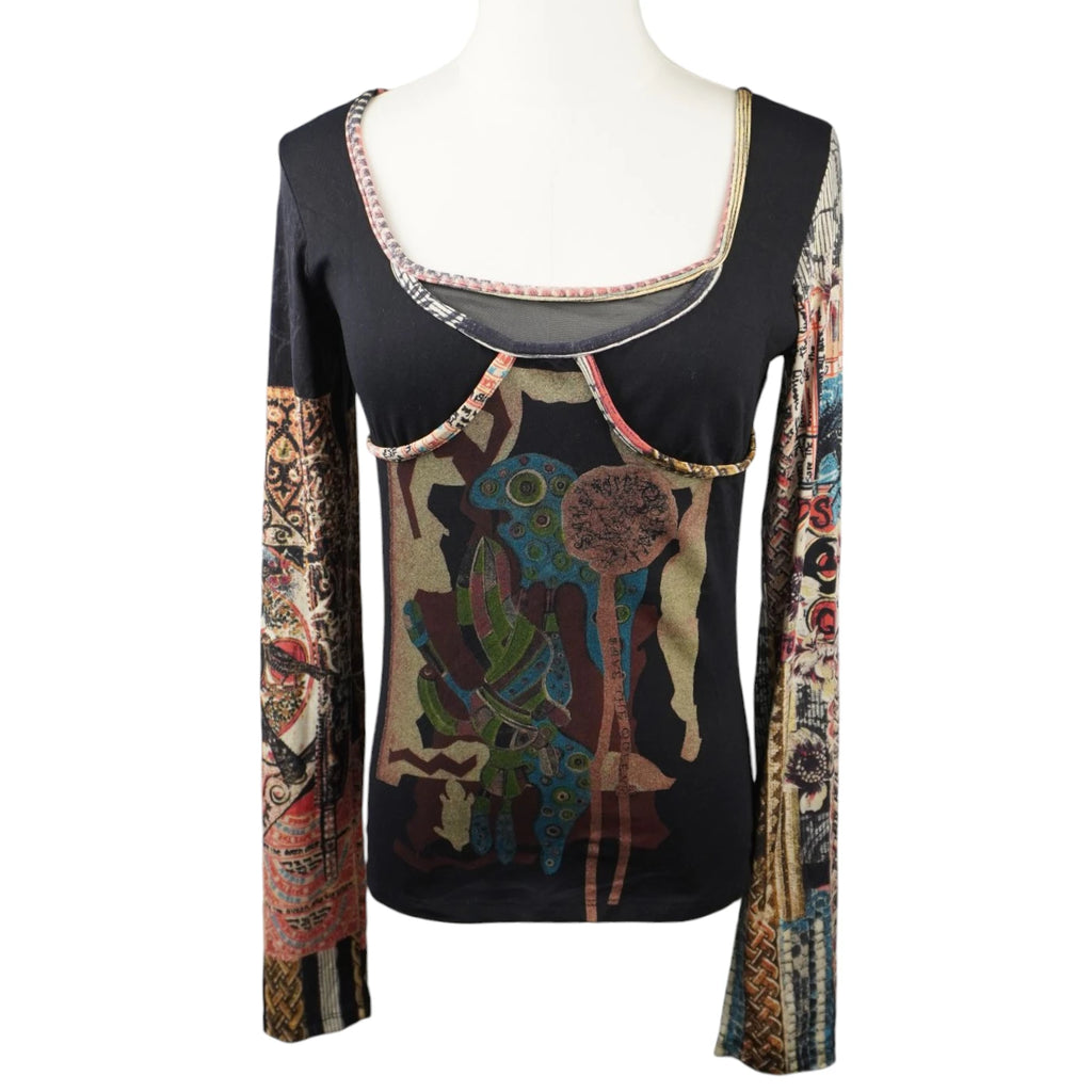 maglia-vintage-save-the-queen-mesh-frontale