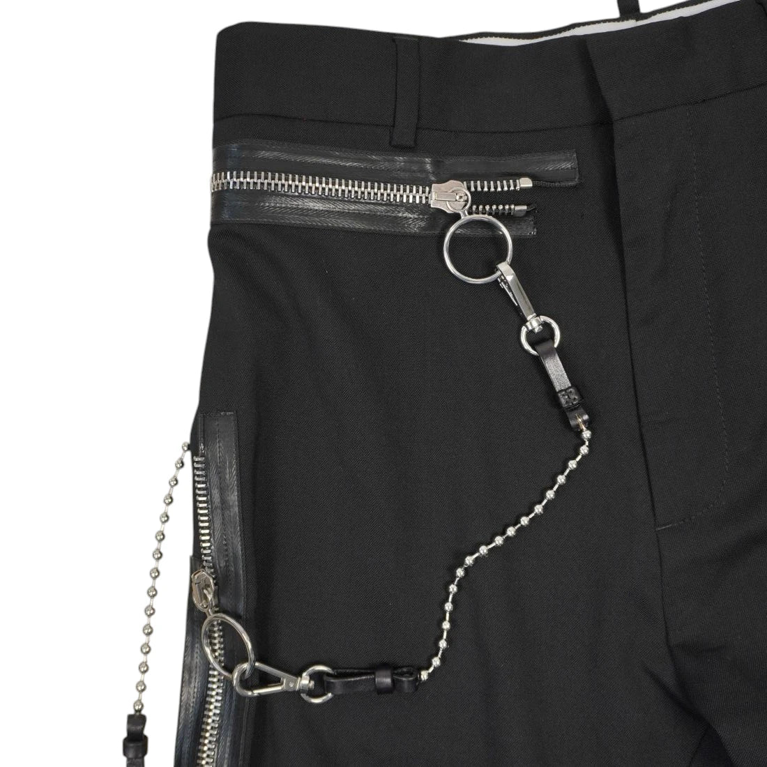 pantaloni-sartoriali-neri-catena-dsquared2