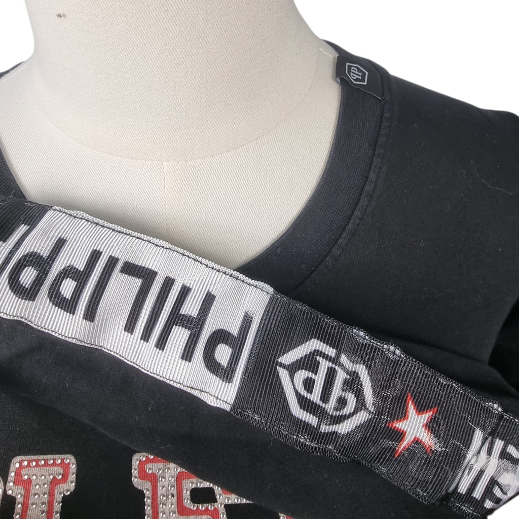 philipp-plein-couture-maglia-maniche-lunghe-strass-s