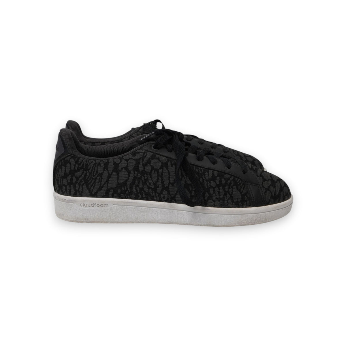 Sneakers uomo Adidas Neo Cloudfoam Advantage vista laterale del profilo con suola bianca