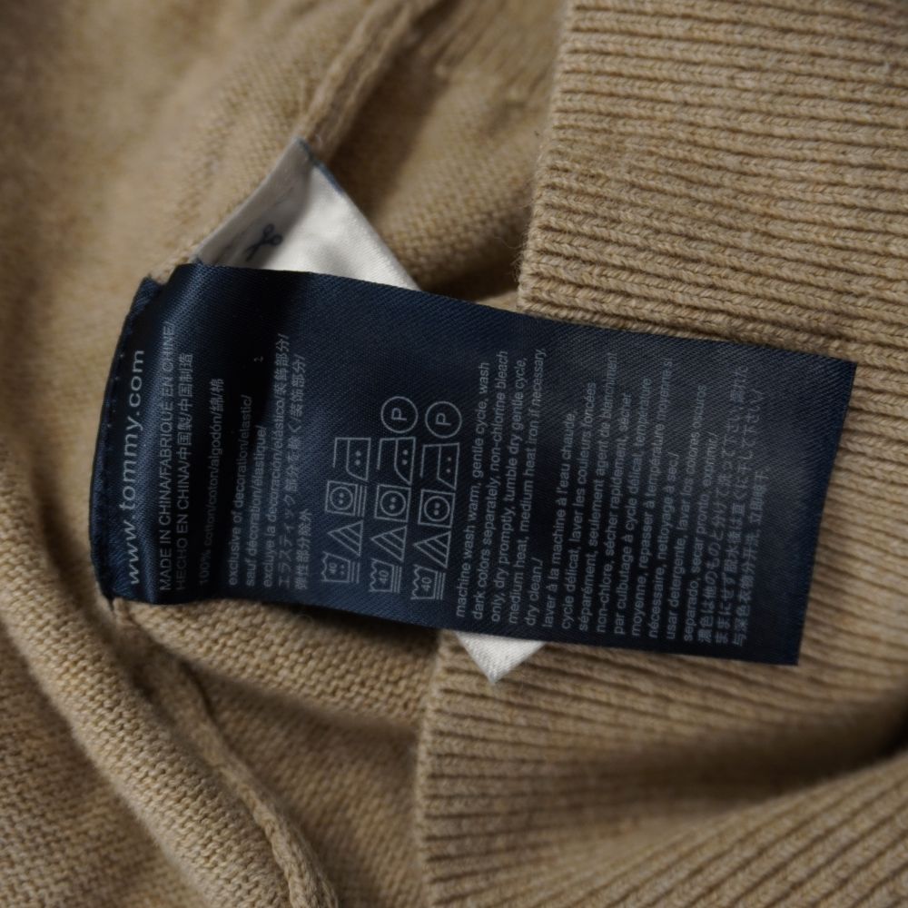 tommy-hilfiger-maglione-scollo-v-beige-xl
