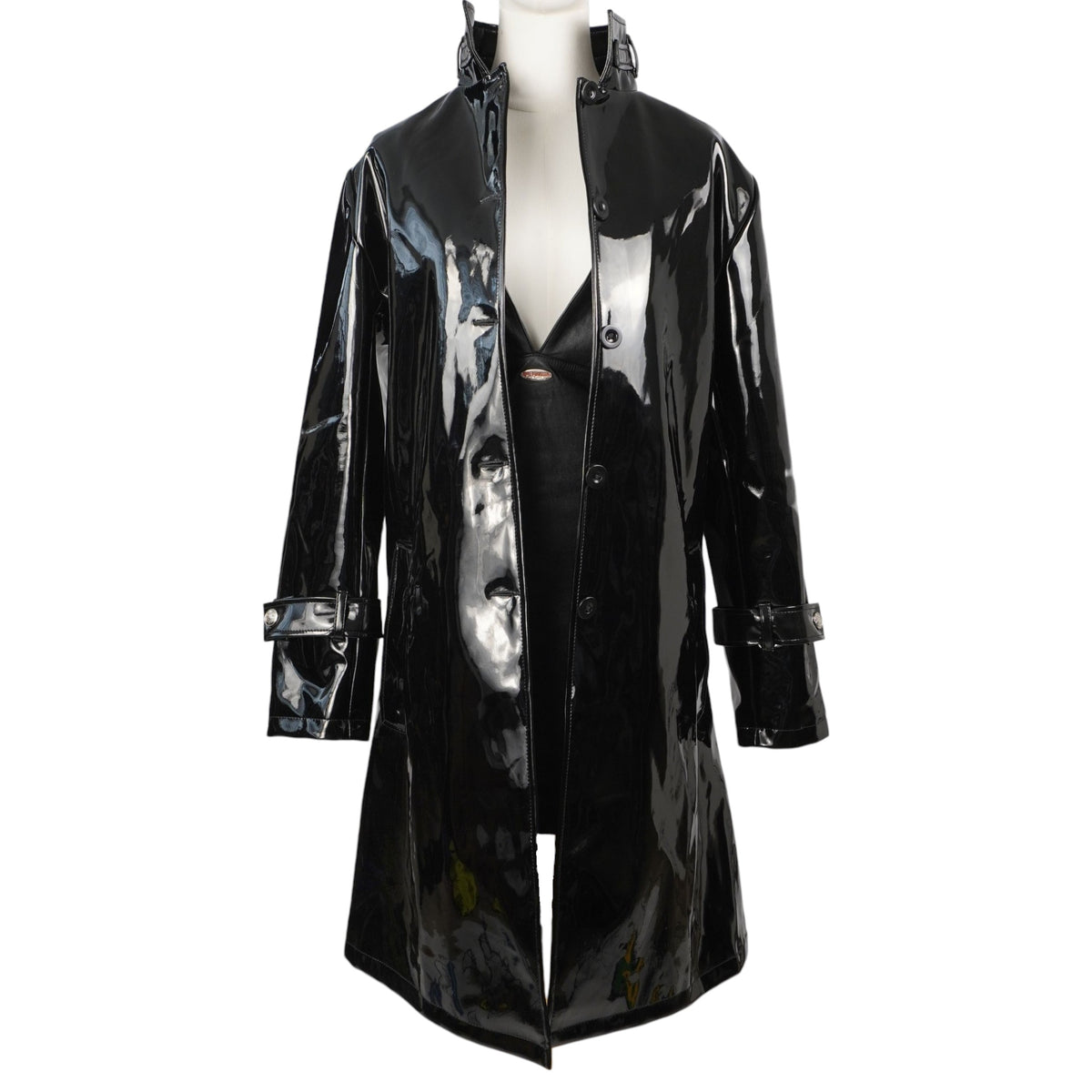 trench-vinile-nero-lucido