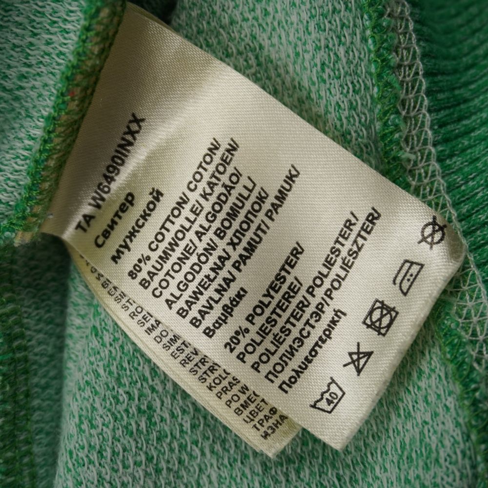 wrangler-felpa-girocollo-verde-cowboys-l